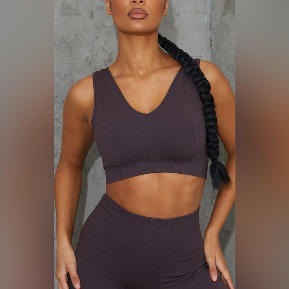 Pretty Little Thing sports bra and shorts **Different Sizes**